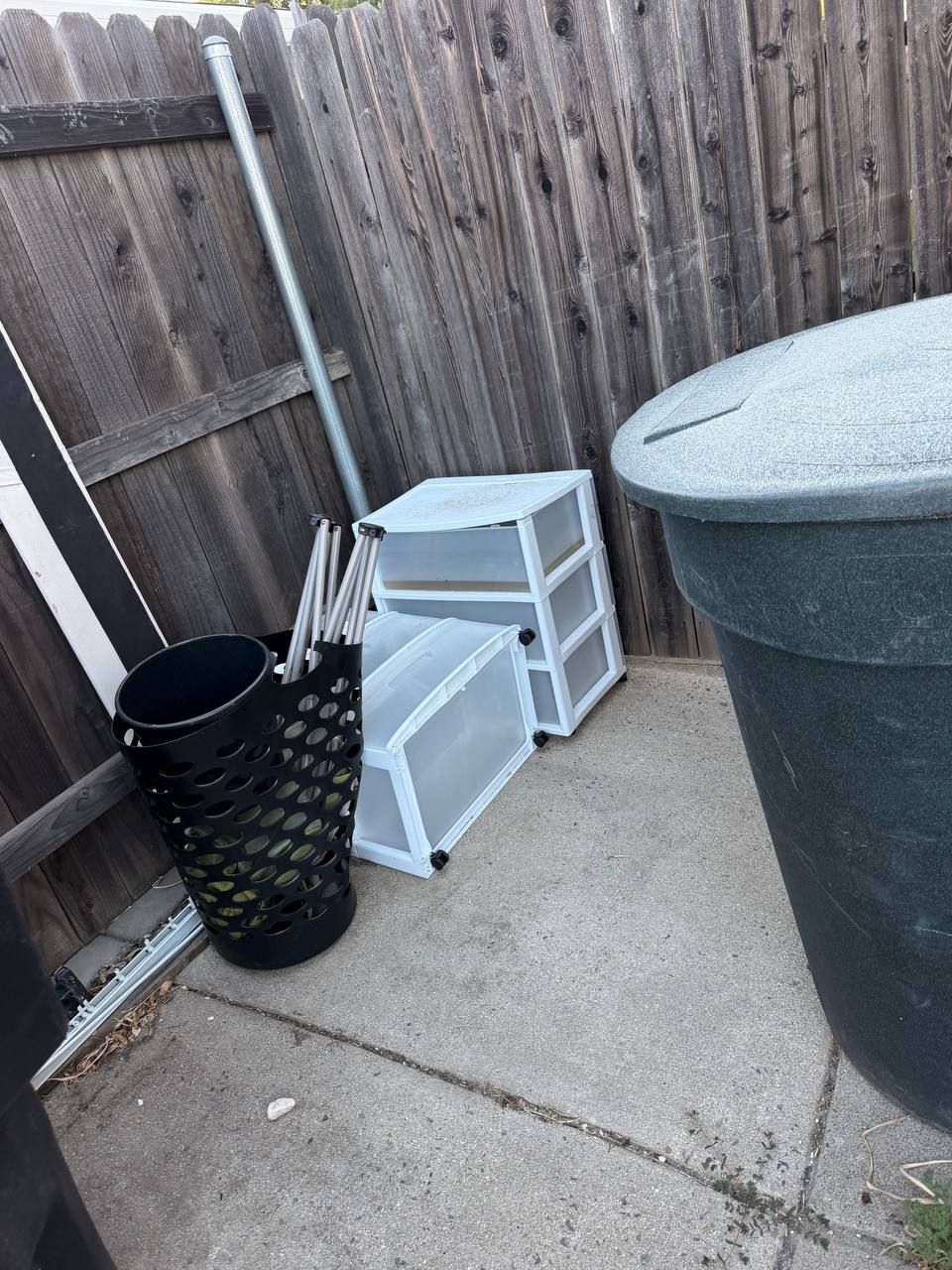 Storage bins removed by MZM Junk Removal